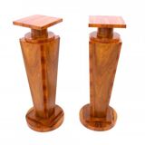 Two Art Deco columns from the 1940s, Poland.