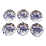 6 assiettes plates anglaises Ironstone Tableware