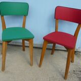 Red skai vintage chair