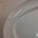 Oval white earthenware dish stamped K&G, Lunéville
