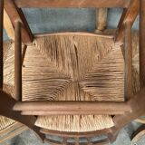 3 straw chairs in perfect condition