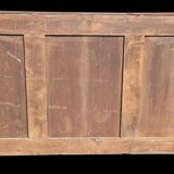 English library in mahogany with drawers