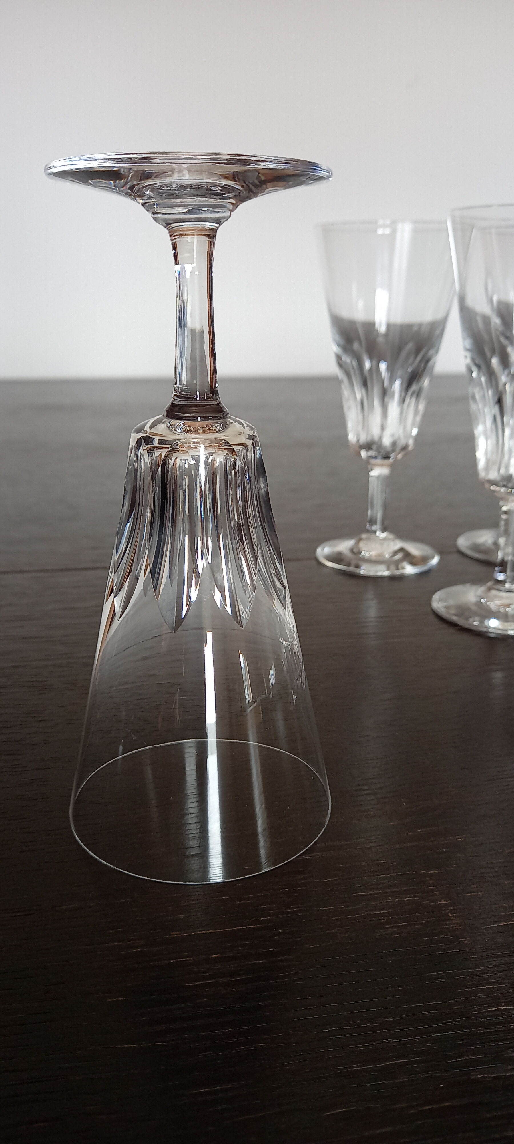 Baccarat 12 champagne flutes
