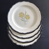 Ainay Salins 4-piece plate set