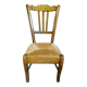 Low ash straw chair