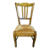 Low ash straw chair