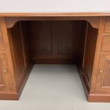 1950s walnut counter or desk