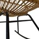 Vintage Dirk van Sliedregt Rohe Noordwolde rattan rocking chair