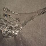Cut crystal bowl signed daum france a459