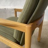 Scandinavian high-back lounge chair
