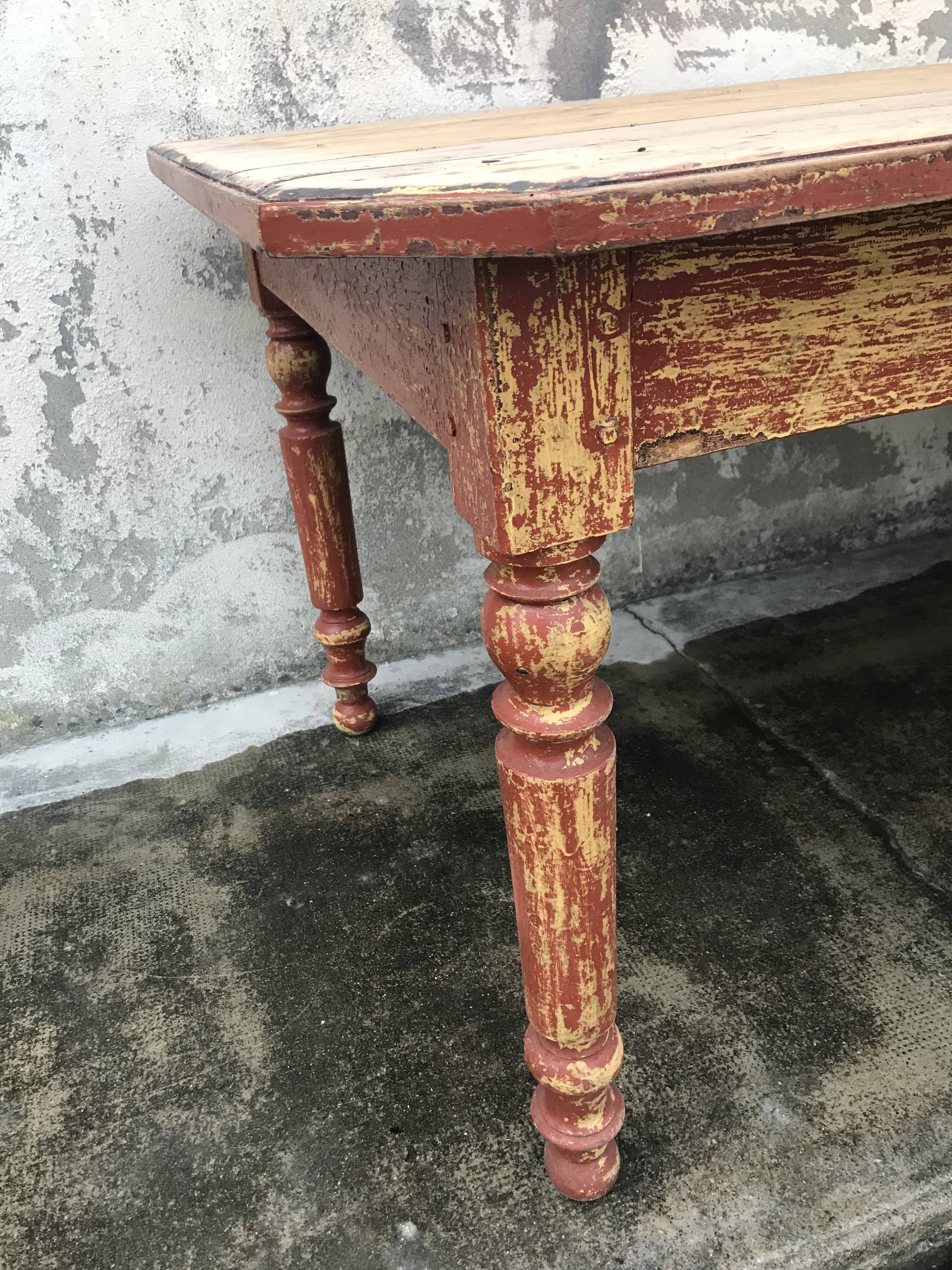 Louis Philippe style farm Table
