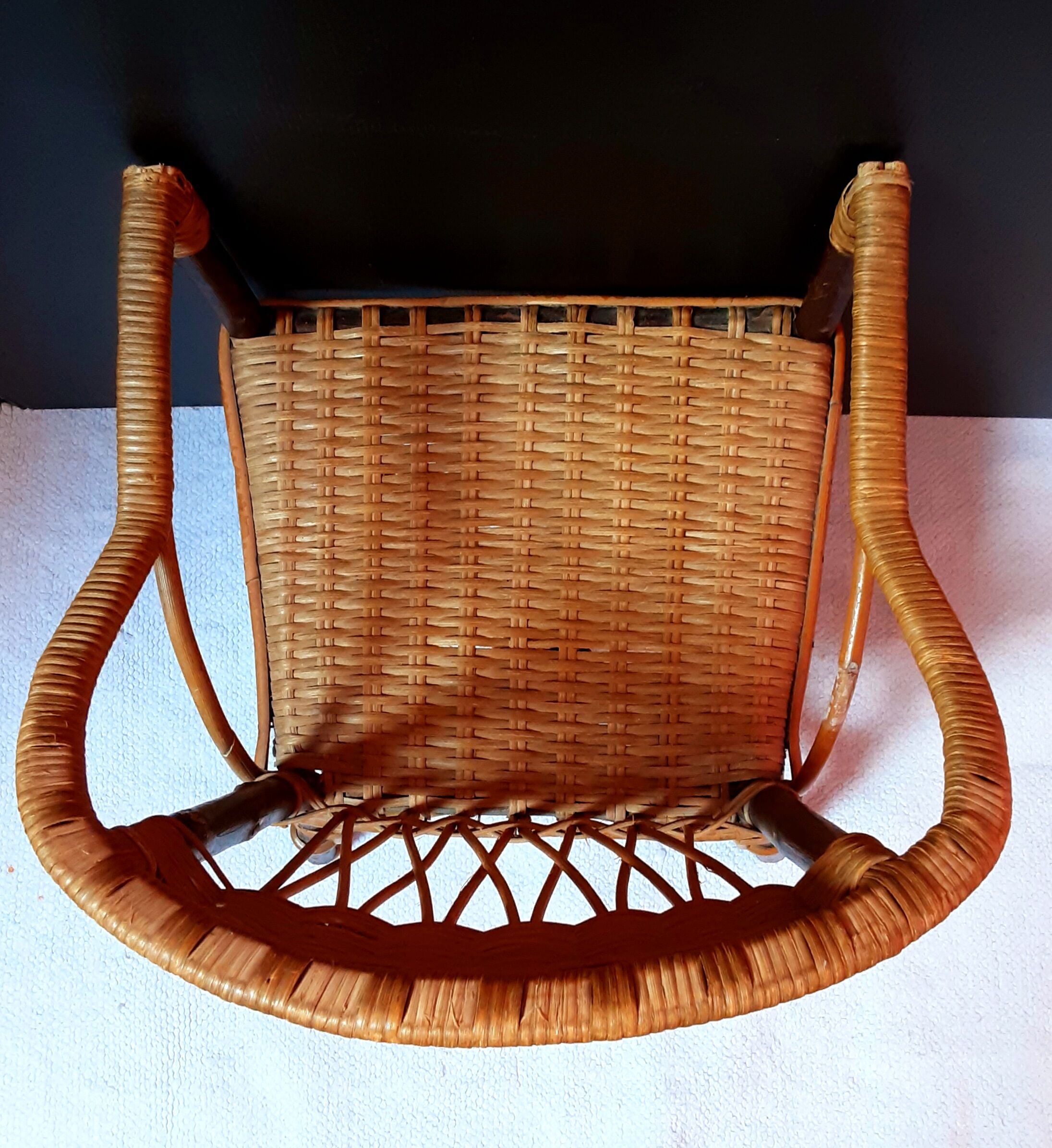 Children's rattan chair