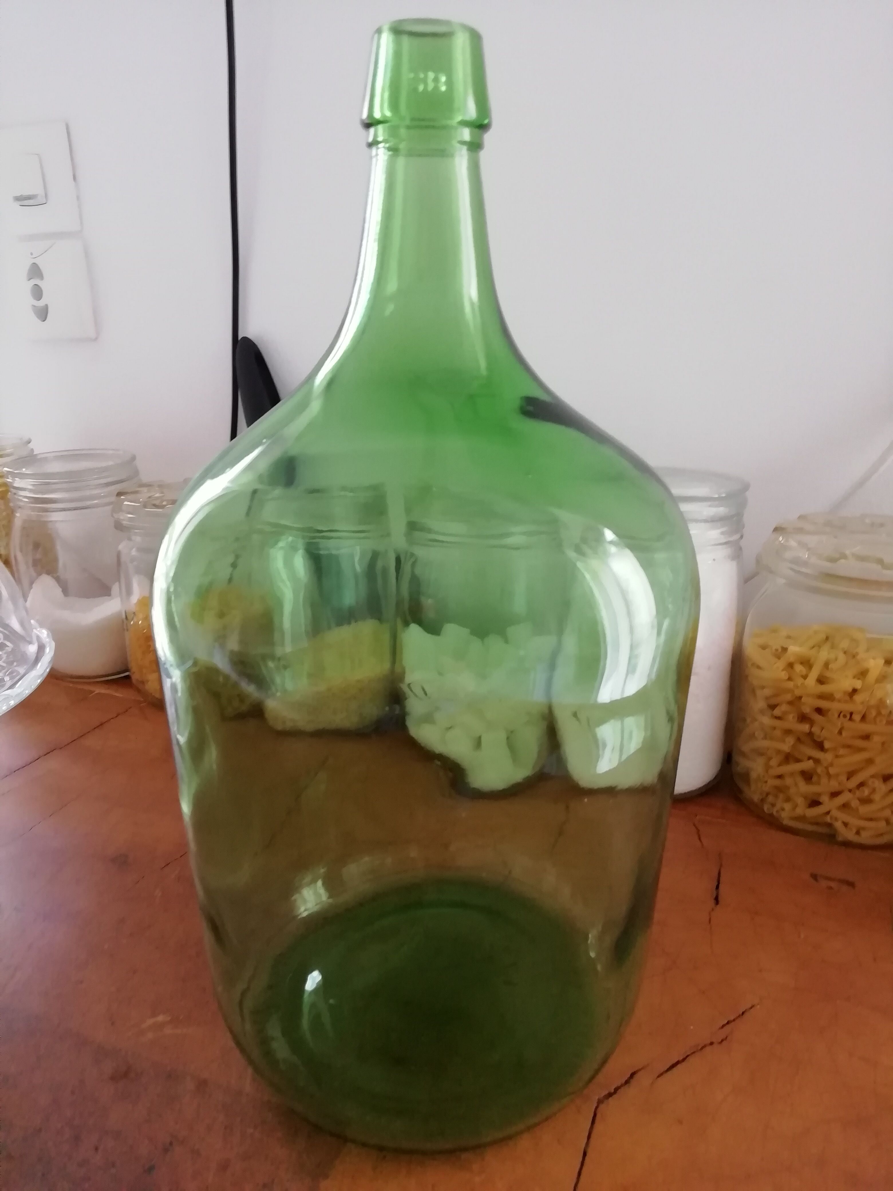 Demijohn green sb 5 liters