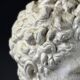 Sculpture de tête d'Hermès en plâtre