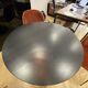 MEETING TABLE DIAMETER 100 cm BLACK BASE