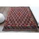 1970s Vintage Turkish Oushak Handmade Wool Cotton Red Area Rug 166x235