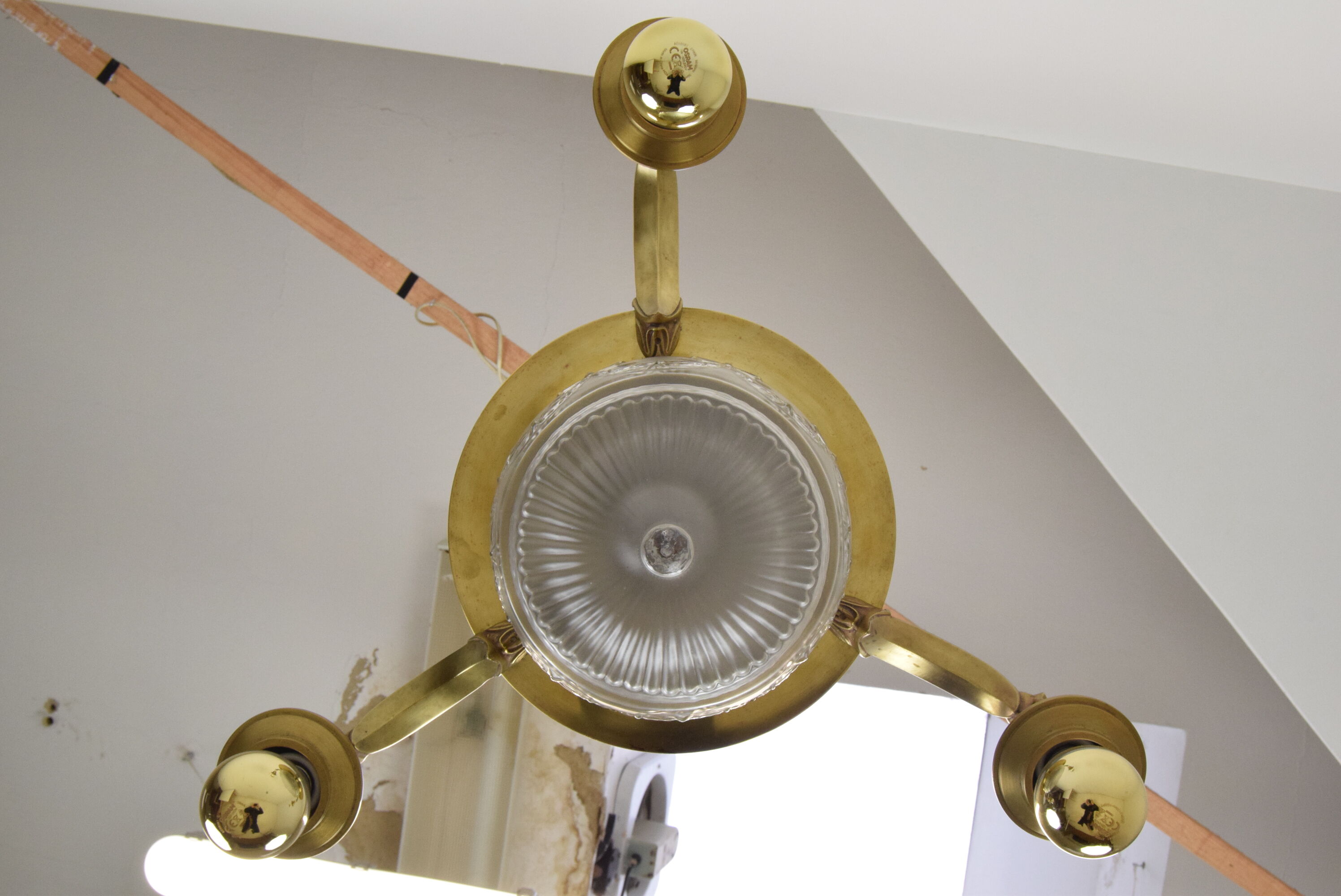 Art deco Design Chandelier,1930's.