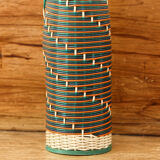 Vintage scoubidou bottle