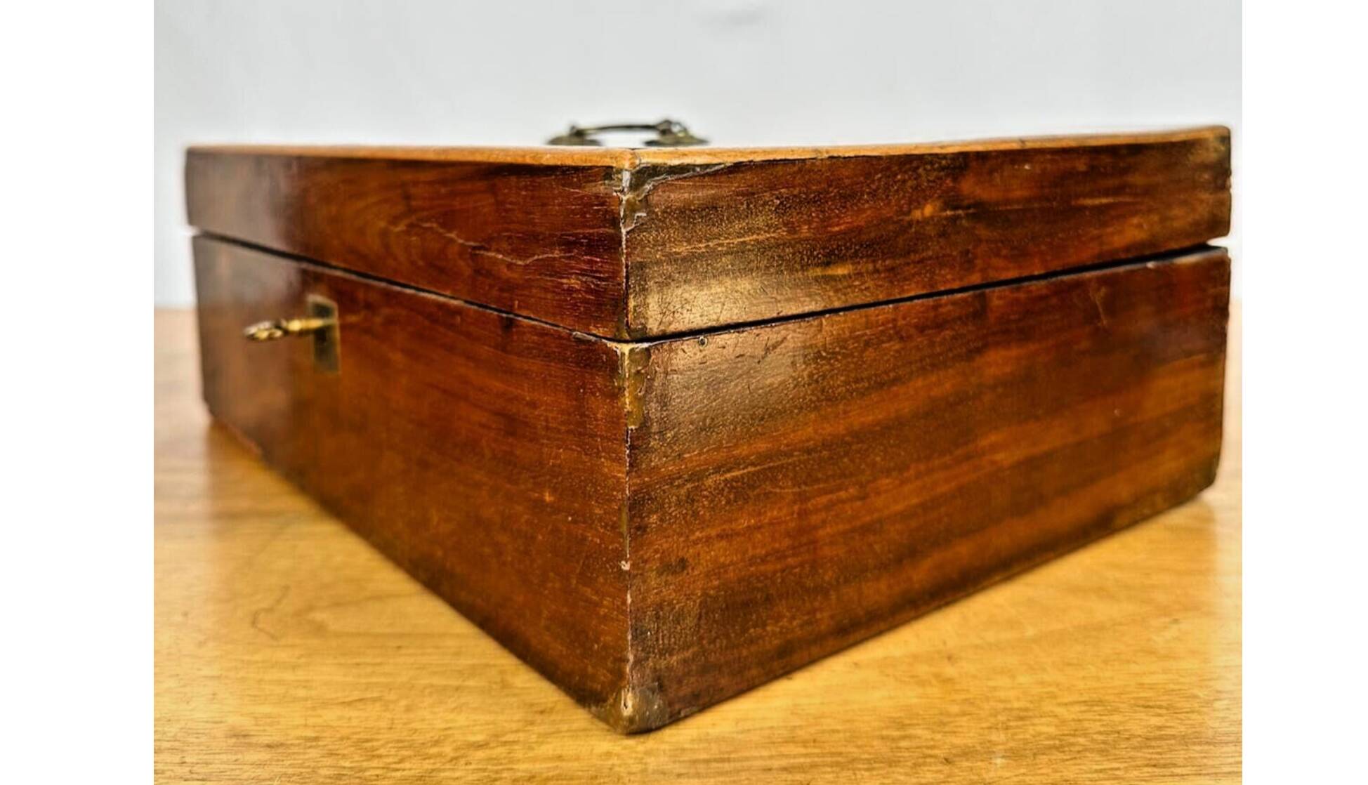 Wooden storage box