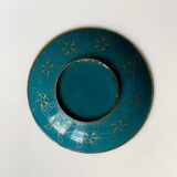 Old empty pocket in vintage cloisonné enamel