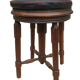 Pleyel piano stool from 1853 round leather seat