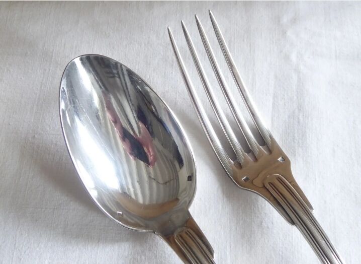 White metal cutlery, R&C Goldsmith