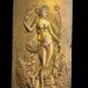 Pair of bronze bas-reliefs on the theme of the 4 seasons, spring and summer