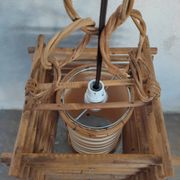 Suspension en rotin