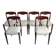 6 chaises scandinave