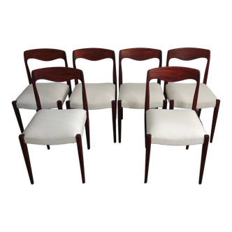 6 Scandinavian chairs