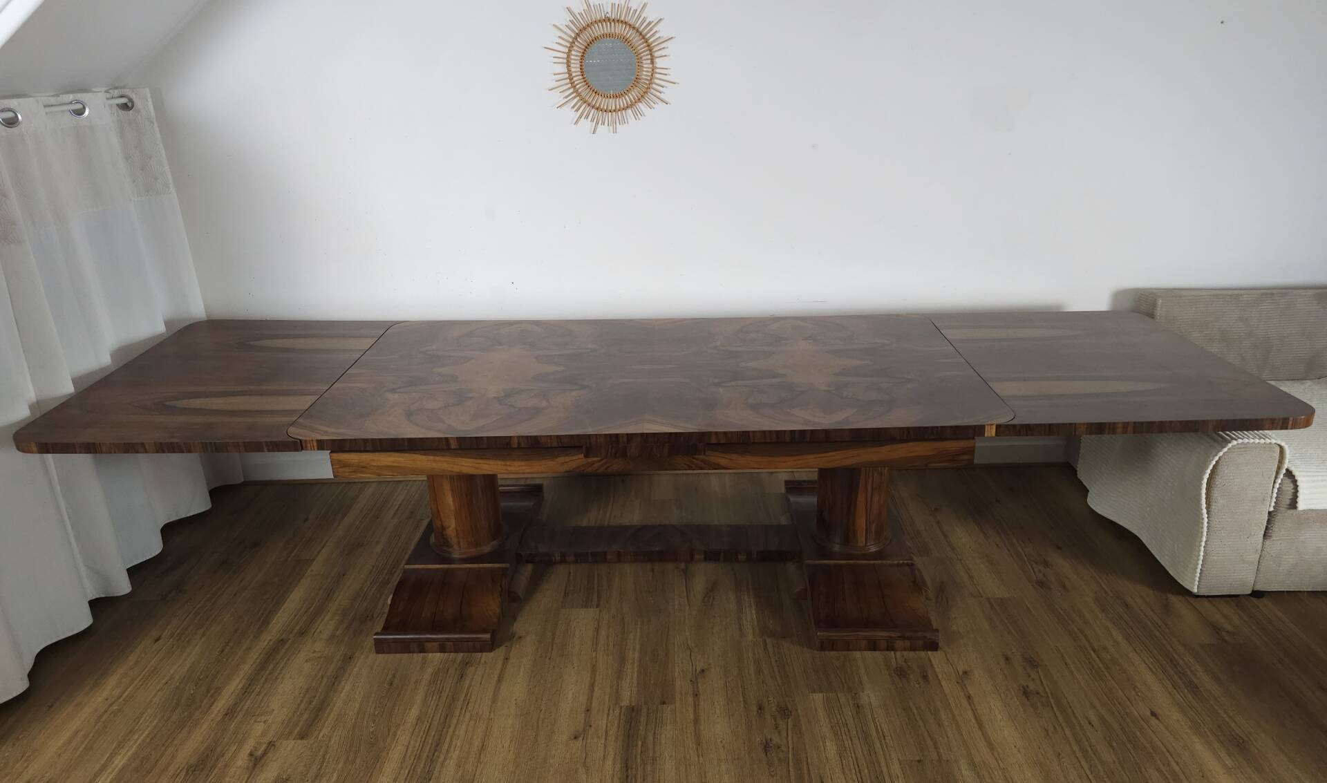 Exceptional Piece: Large Art Deco Display Table (3.6m), 1930