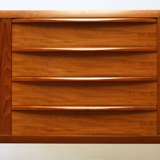 Teak enfilade by Ib Kofod Larsen for Faarup Denmark 1950s