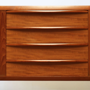 Teak enfilade by Ib Kofod Larsen for Faarup Denmark 1950s