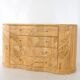 Commode « feuilles » en rotin
