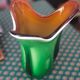 Colourful Murano-style vase