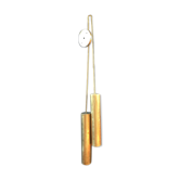 Hanging lamp in laiton