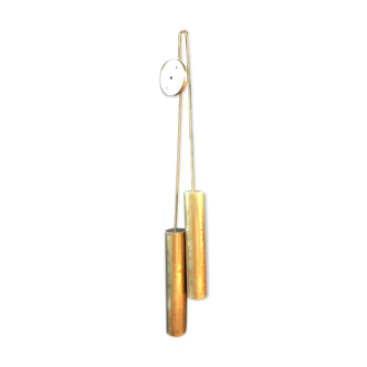 Hanging lamp in laiton