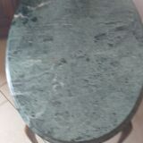Oval lounge coffee table