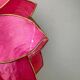 Vintage pink mother-of-pearl angled wall lamp