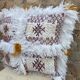 Berber kilim cushion cover: Moroccan wool cushion