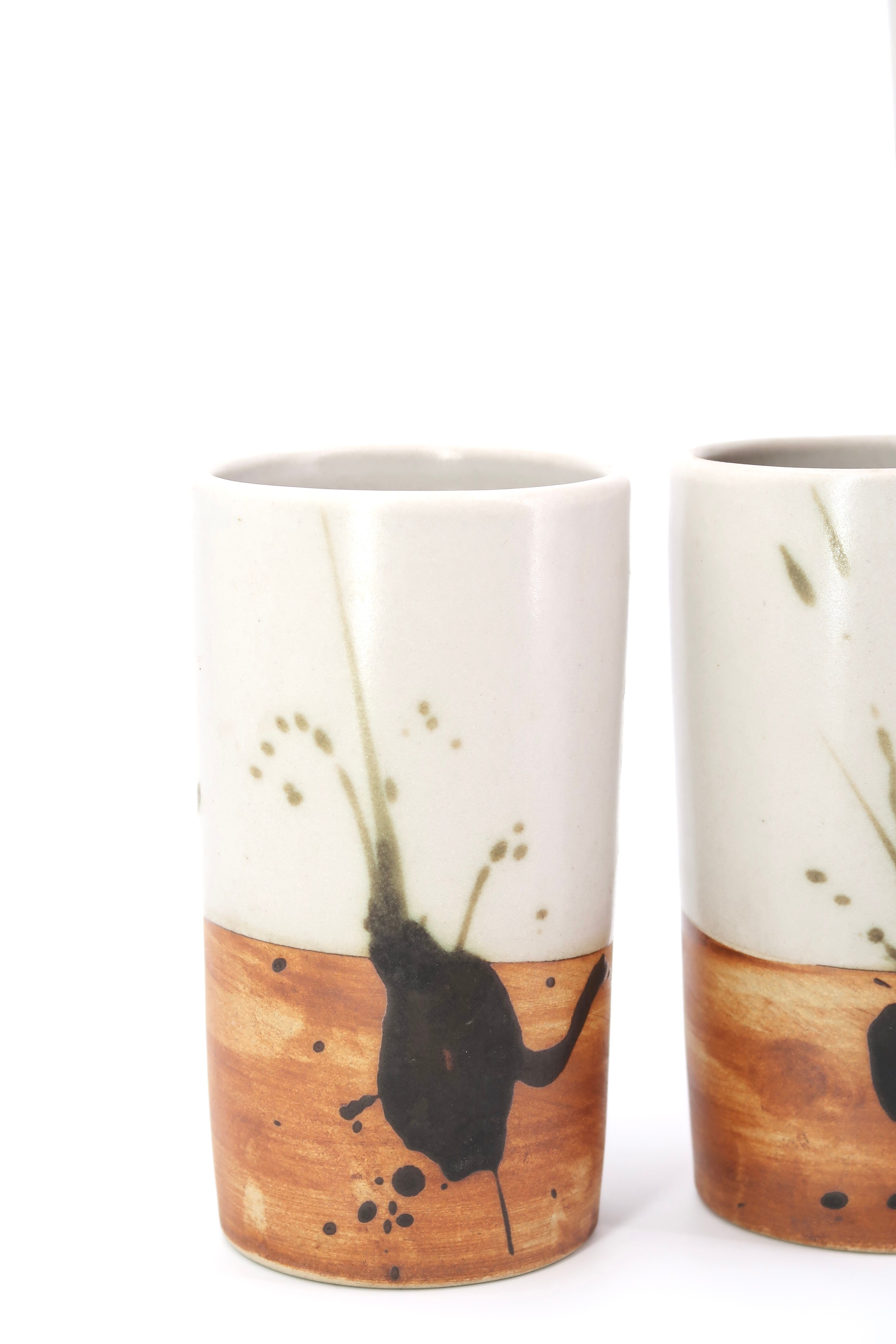 Ceramic glasses Poterie de la Colombe