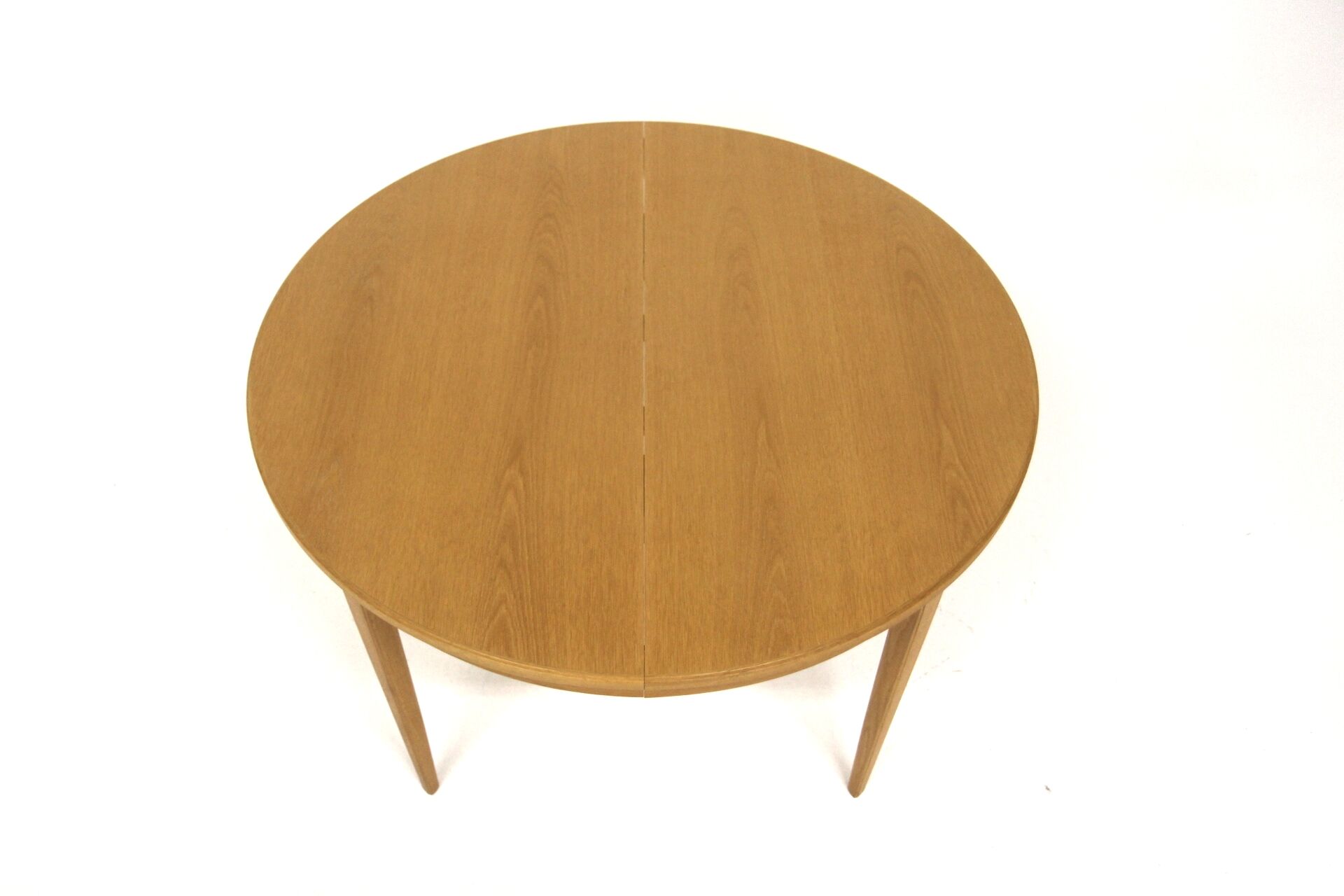 Dining table "Calmare Nickel", Carl Malmsten, Bodafors, Sweden, 1960