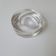 Val Saint Lambert vintage crystal ashtray 1970