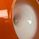Suspension "Tulip" orange Peill & Putzler, Germany 1960-70