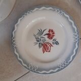 Digoin Sarreguemines plates