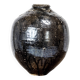 Chinese jar in glazed stoneware