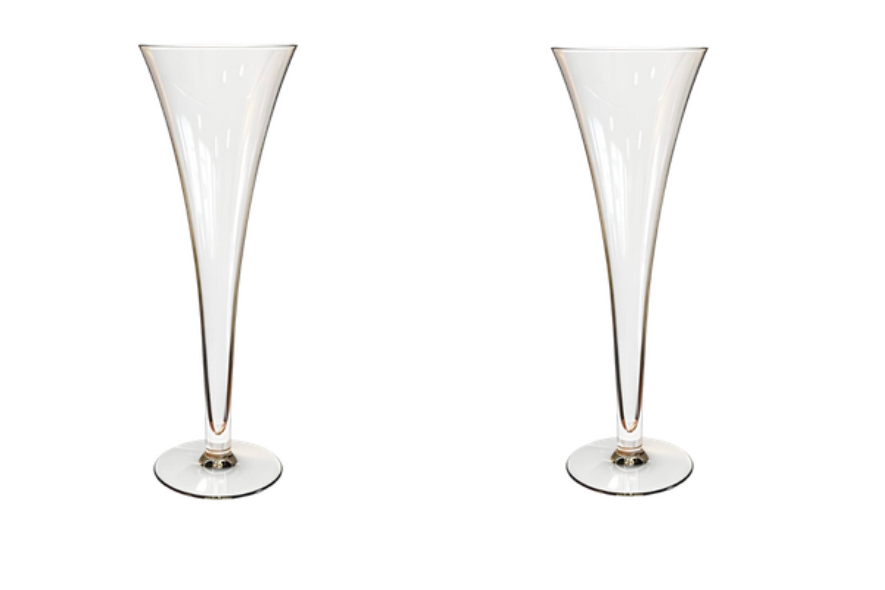 Set Esclusivo 2 Calici Champagne Veuve Clicquot "La Grande Dame" – Con Conf