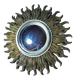 Sun mirror witch's eye. 1960s.