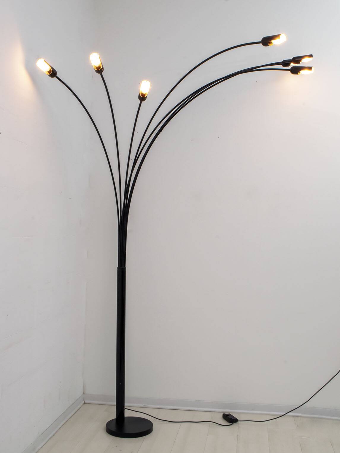 Relux Milano Mid-Century Modern Italian Arches Floor Lamp, 1970s