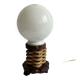 Lampe boule opaline